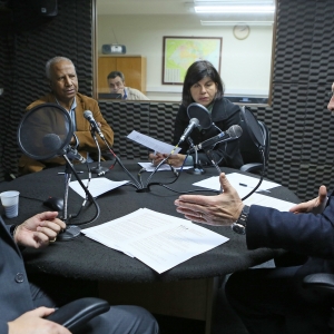 Governador Sartori e secretário Cleber Benvegnú participaram, nesta quinta-feira (11), do programa Governo em Rede