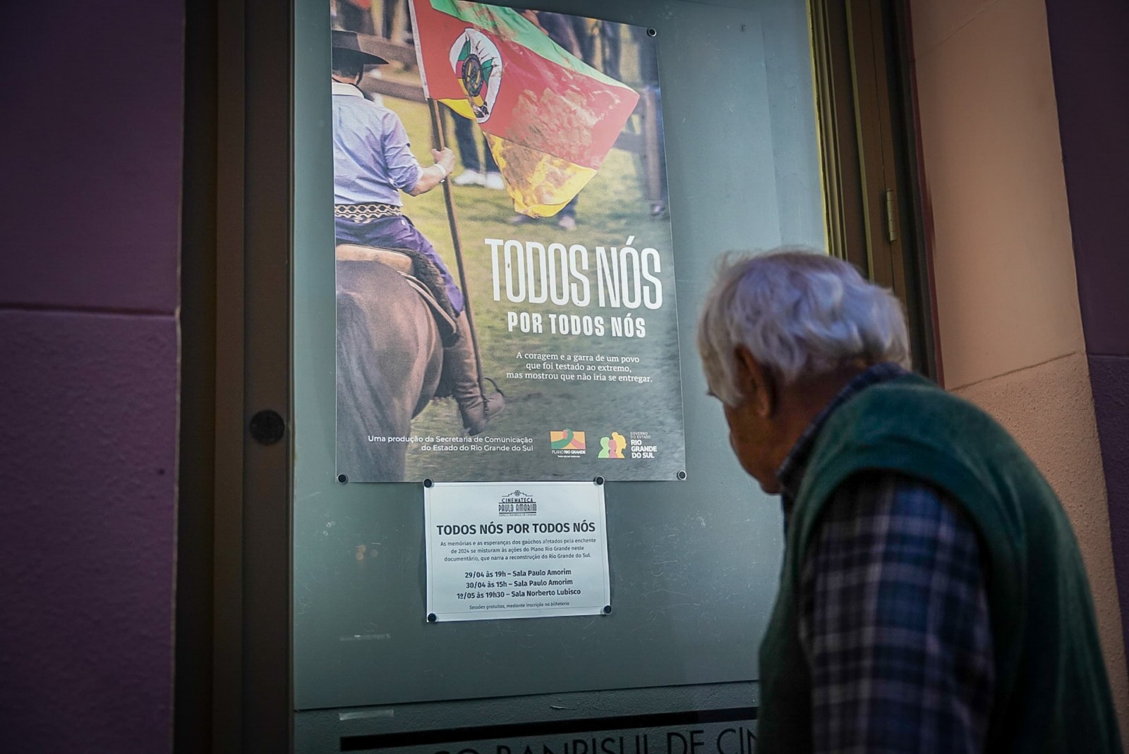 O documentário permaneceu em cartaz até quinta feira, na Cinemateca Paulo Amorim 25